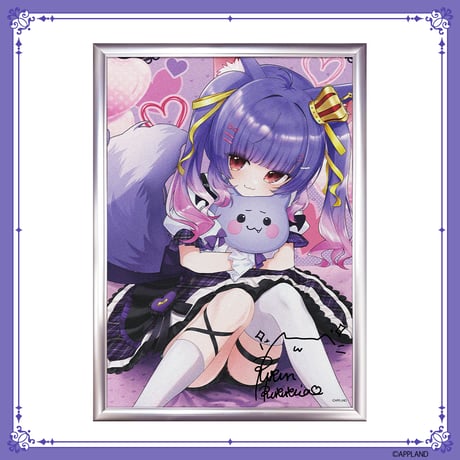 【ルルン・ルルリカ誕生日記念グッズ2025】メタルグラフ+メッセージカード