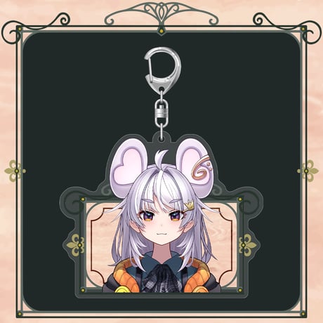 【ぶいぱい2期生スターターグッズ】アクリルキーホルダー まるげりちゃ