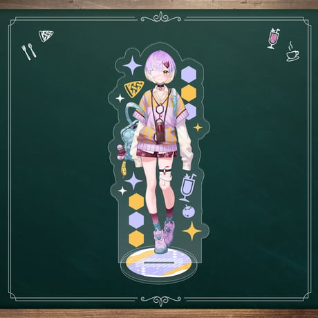 アクリルスタンド（甘噛あめ）【ぶいぱい初グッズ】
