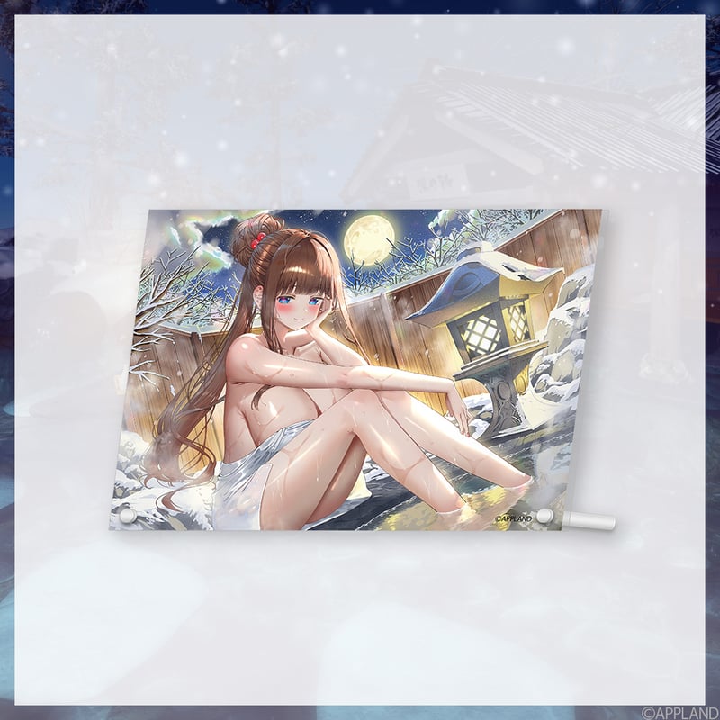 APPLAND 温泉グッズ】B5アクリルパネル | APPLAND OFFICIAL SHOP