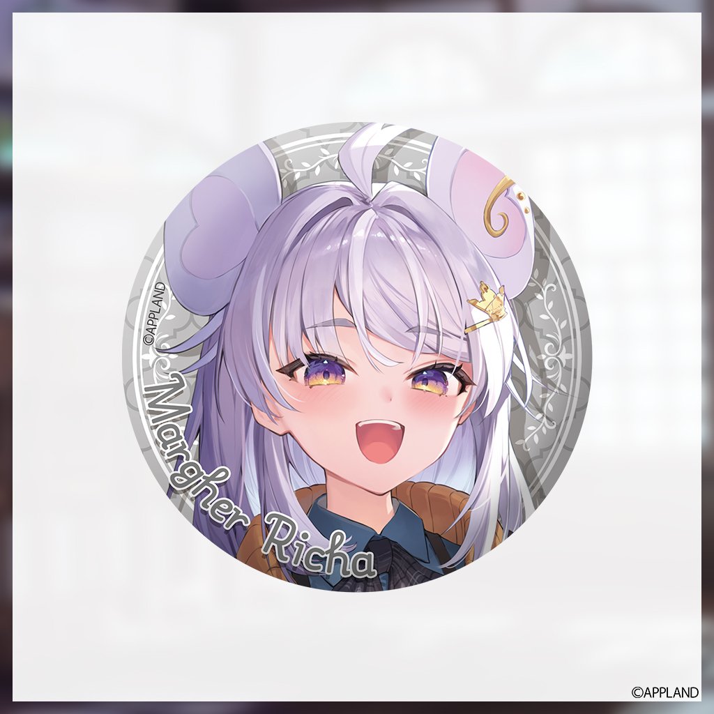 ぶいぱい2期生ハーフアニバーサリーグッズ】缶バッジ | APPLAND