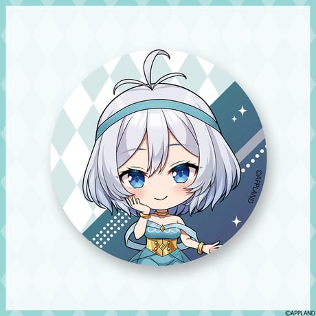 【電脳少女シロ ×DiCE&AIMコラボグッズ】ランダム缶バッジ
