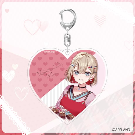 【ぶいぱい バレンタイングッズ2025】アクリルキーホルダー