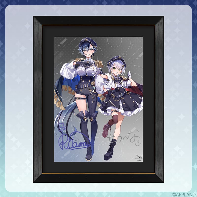事後受注販売 星々の共鳴】A3キャラファイングラフ | APPLAND OFFICIAL