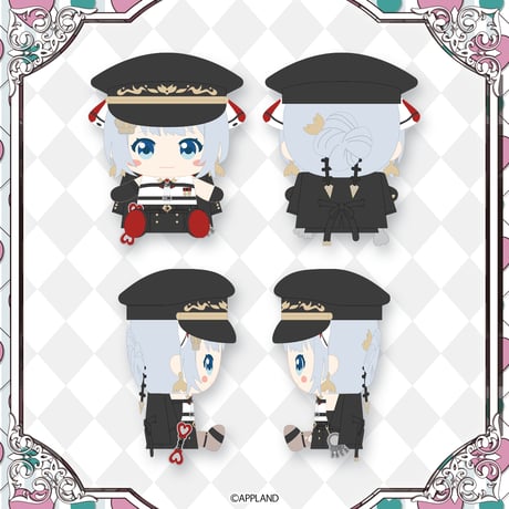 【電脳少女シロ生誕祭8グッズ】ぬいぐるみ（軍服）