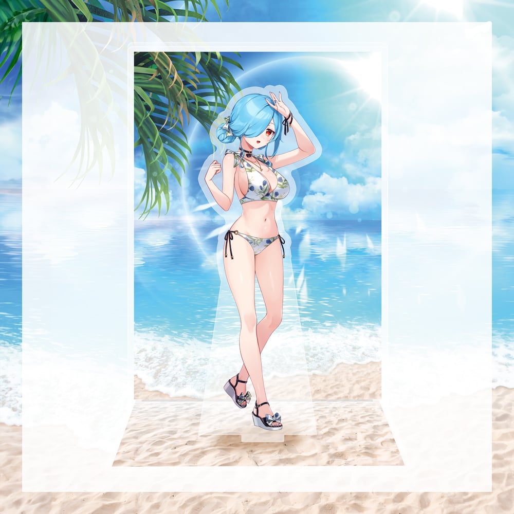 どっとライブ水着グッズ 2024】ヤマトイオリ アクリルジオラマスタンド