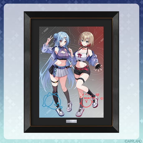【数量限定 星々の共鳴】シリアルナンバー付き A3キャラファイングラフ