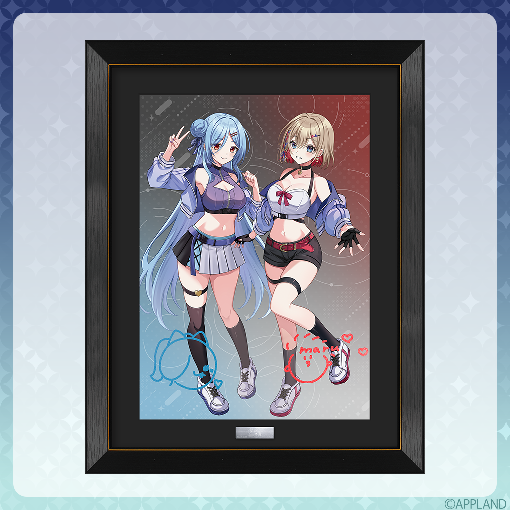 数量限定 星々の共鳴】シリアルナンバー付き A3キャラファイングラフ