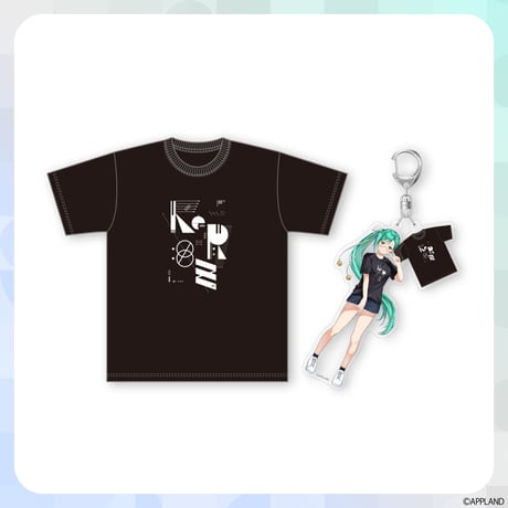 【アプランウェア Vol.5】Tシャツ+2連アクリルキーホルダー