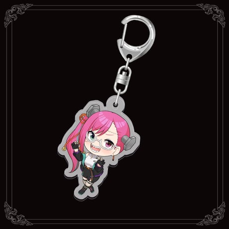 【とりとらハロウィン】アクリルキーホルダー（神楽すず）