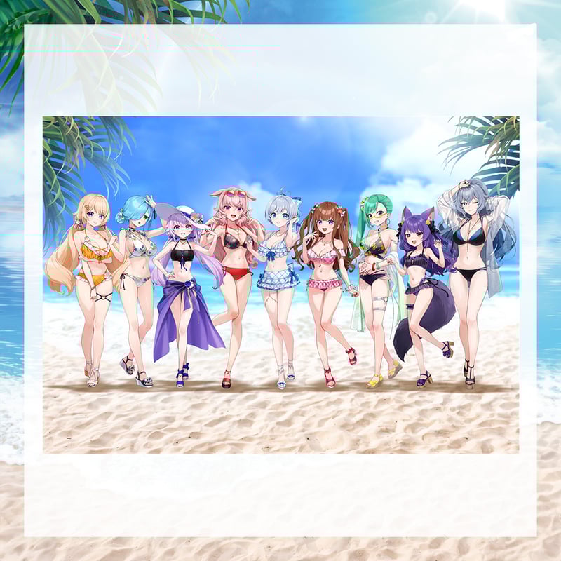 A1 水着タペストリー どっとライブ水着グッズ 2024】タペストリー | APPLAND OFFICIAL SHOP