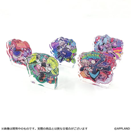 【どっとライブ1期生8周年記念グッズ】アクリルブロック