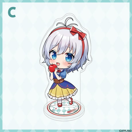 【電脳少女シロ ×DiCE&AIMコラボグッズ】ミニキャラアクリルスタンド