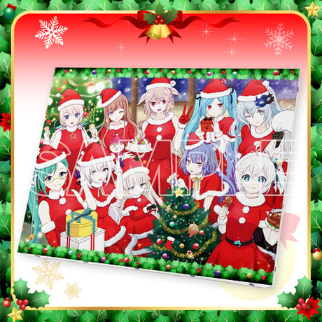 【どっとライブクリスマス2021グッズ】キャンバスアート