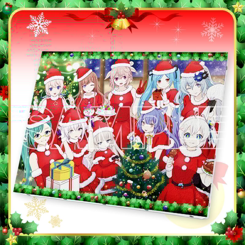 どっとライブクリスマス2021グッズ】キャンバスアート | APPLAND