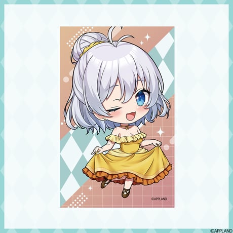 【電脳少女シロ ×DiCE&AIMコラボグッズ】ランダムアクリルカード