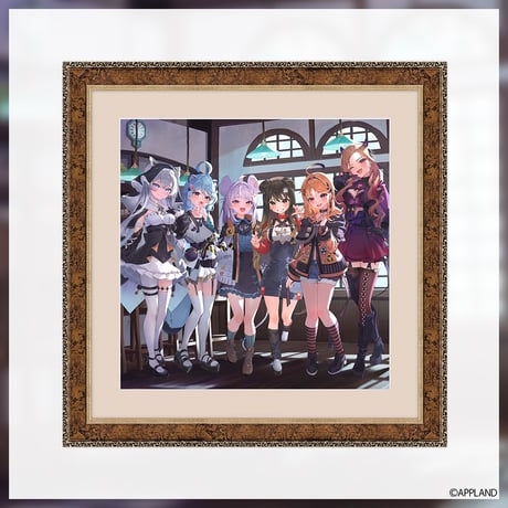【ぶいぱい2期生ハーフアニバーサリーグッズ】キャラファイングラフ