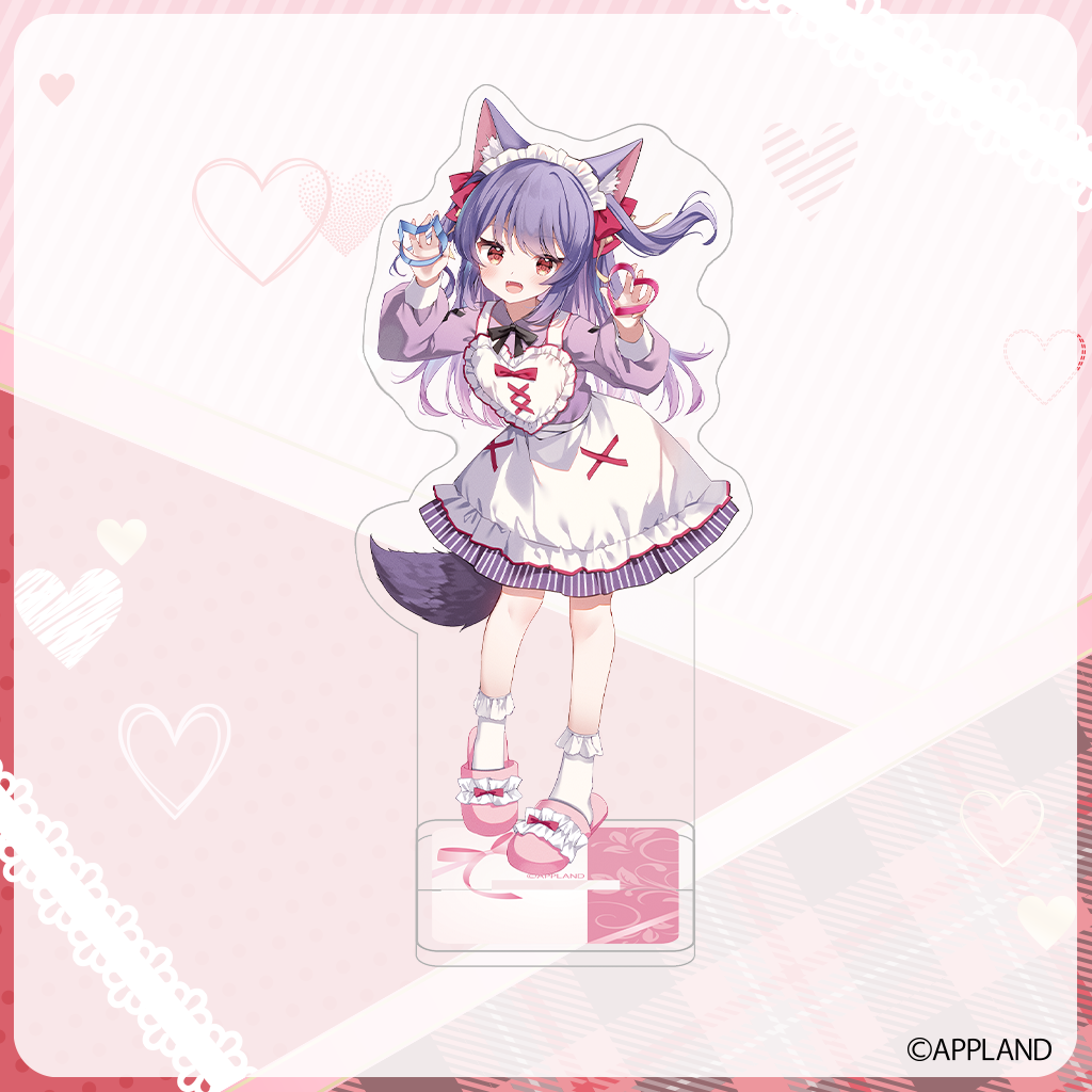ガルフ バレンタイン イベント グッズ アクリルスタンド セット フルーツジッパー バレンタインver アクリルスタンド アクスタ