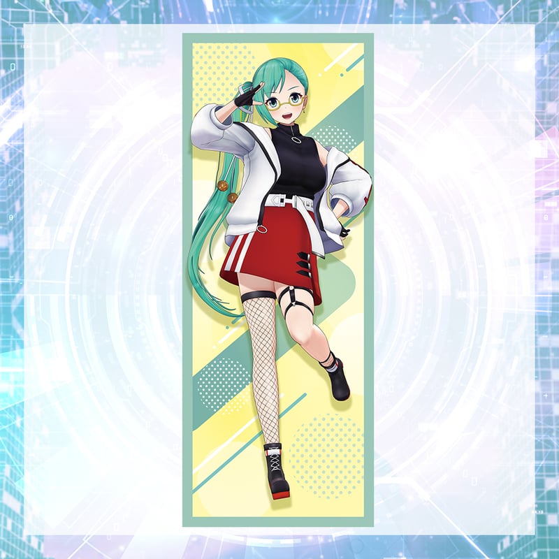 神楽すず 1stソロライブグッズ】ほぼ等身大タペストリー | APPLAND