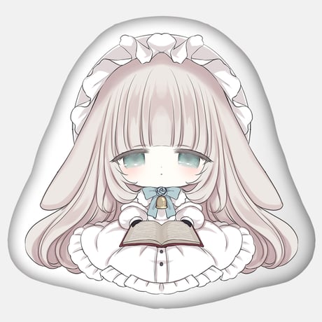 【メリーミルク誕生日記念グッズ】うさぎのめりーダイカットクッション