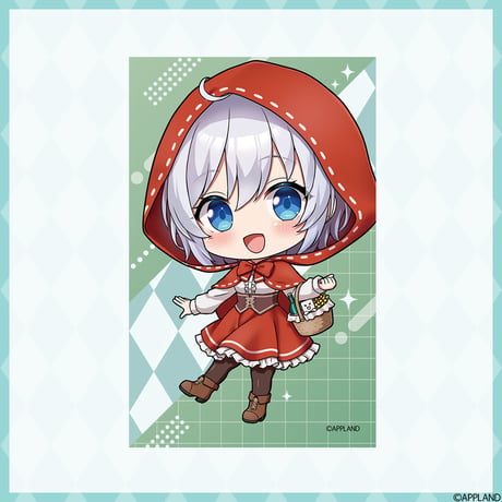 【電脳少女シロ ×DiCE&AIMコラボグッズ】ランダムアクリルカード