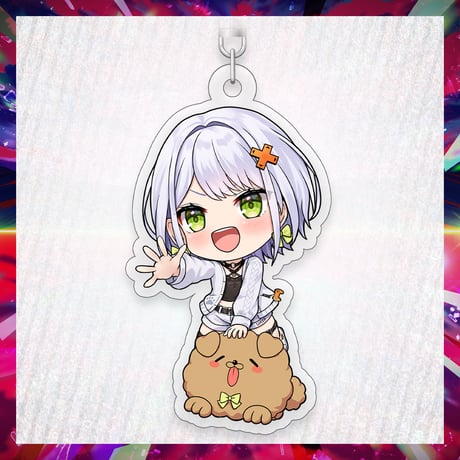 【 ぶいぱい 1st LIVE 〜百鬼夜行〜】眷属と一緒！アクリルキーホルダー  斜落せつな