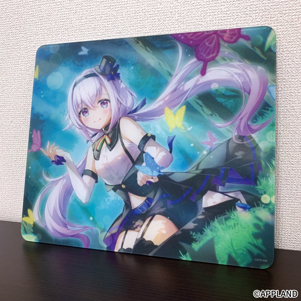コンセプトビジュアルグッズ】ガラスマウスパッド | APPLAND OFFICIAL SHOP