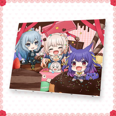 【みりくるん1周年記念イベントグッズ】キャンバスアート