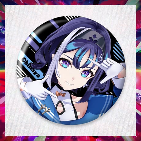 【 ぶいぱい 1st LIVE 〜百鬼夜行〜】缶バッジ 十六夜ちはや