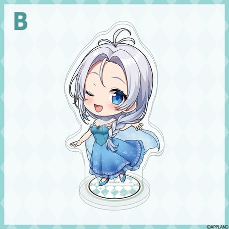 【電脳少女シロ ×DiCE&AIMコラボグッズ】ミニキャラアクリルスタンド