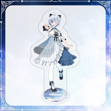 【電脳少女シロ生誕祭6グッズ】アクリルスタンド(2023春衣装)