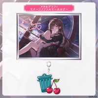 【花京院ちえり誕生日記念グッズ2026】メタルグラフ+モチーフアクリルキーホルダー
