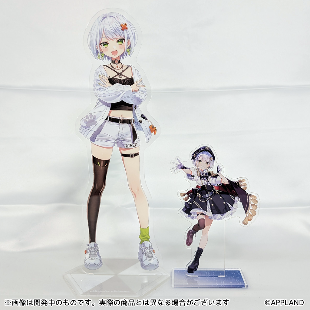 プロフィールビジュアルグッズ】特大アクリルスタンド | APPLAND