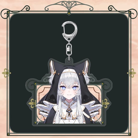 【ぶいぱい2期生スターターグッズ】アクリルキーホルダー 鍵宮シエル