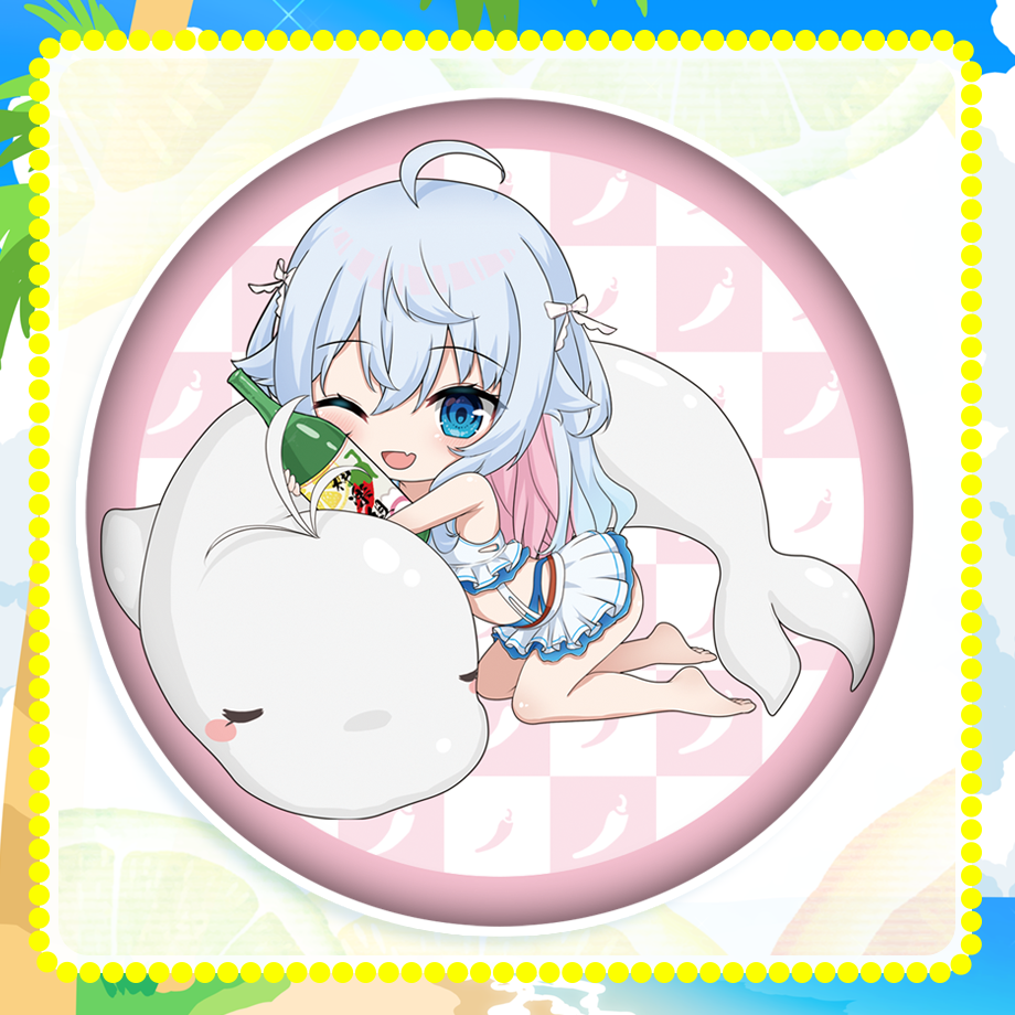 シロ&神楽組セット（キャンバスアート、缶バッチ4種） | APPLAND