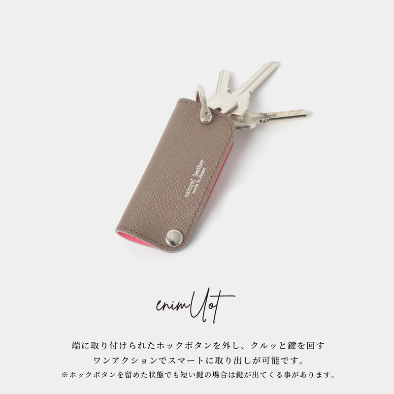 新品★グッドグリーフミニケース　イエロー SALE】キーケース スマートキー 免許証 キーウォレット キー
