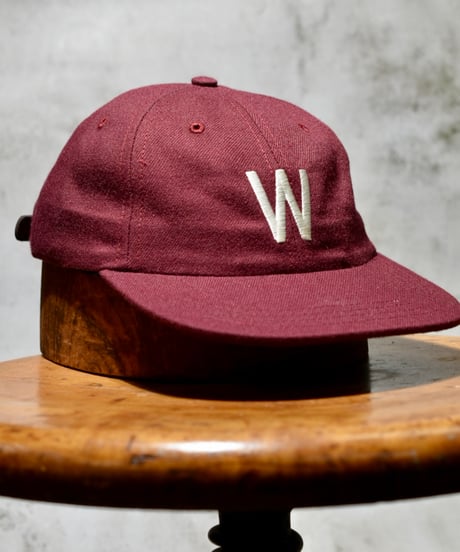 WASC1924_SERGE CAP  (MAROON)