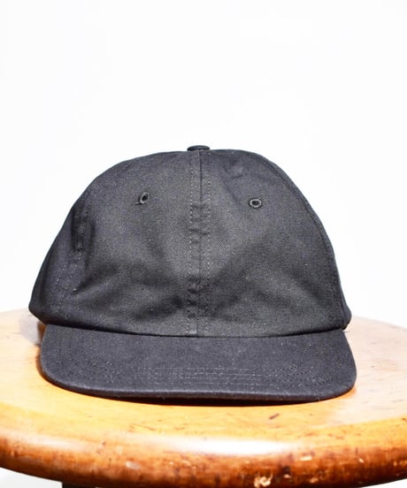 SOLID WASHED CAP  (BLACK)