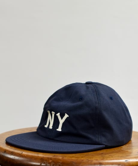 NYBYC 1936S_WASHED CAP  (NAVY) USED加工