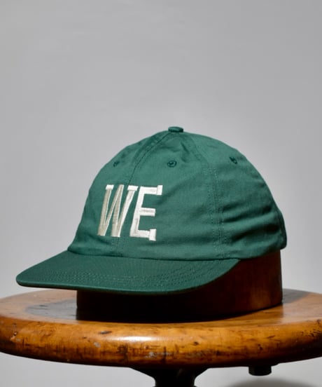DENC30_WASHED CAP  (GREEN)