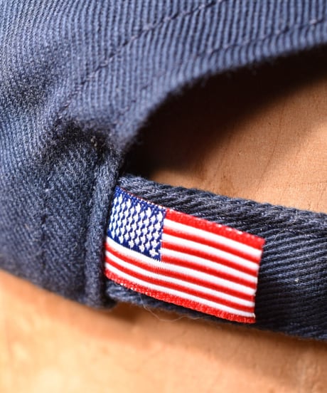 UNIVERSITY COLLECTION - Y_WASHED CAP  (NAVY) USED加工
