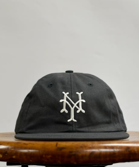 NYCC1947_WASHED CAP  (DARK GREY) USED加工