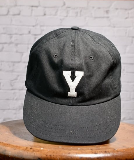 UNIVERSITY COLLECTION - Y_WASHED CAP  (BLACK) USED加工