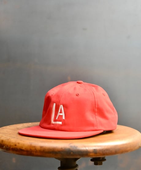 LAP1943__WASHED CAP  (RED) USED加工