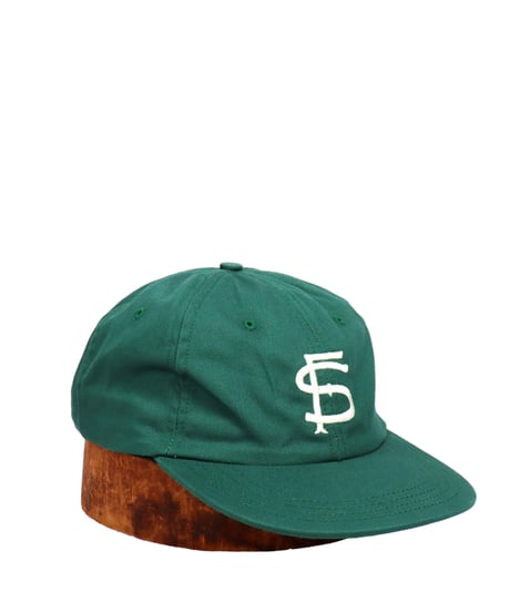 SFC1952WASHED CAP  (GREEN) USED加工