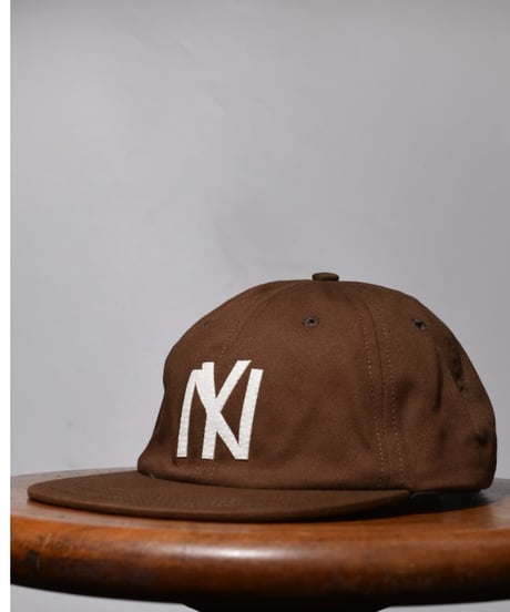 NYBYC35F_WASHED CAP  (BROWN)