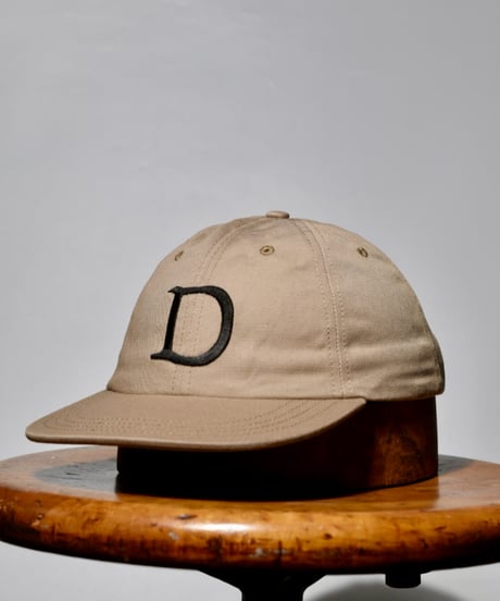 DENW1911_WASHED CAP  (KHAKI) USED加工