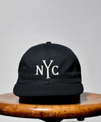 NYC_WASHED CAP  (BLACK) USED加工