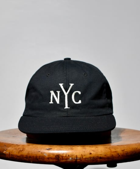 NYC_WASHED CAP  (BLACK) USED加工