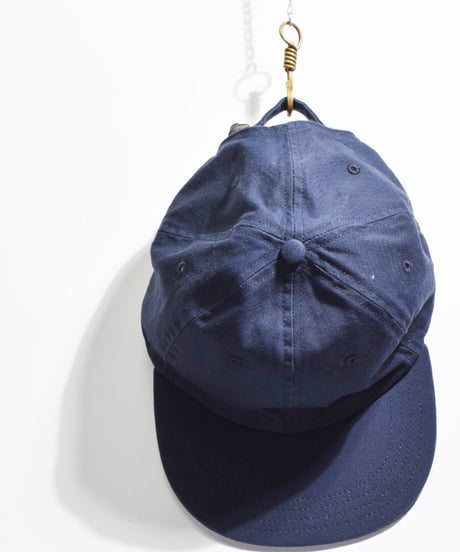 SOLID WASHED CAP  (NAVY)